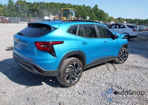 2025 Chevrolet Trax 2Rs from USA, damaged, VIN KL77LJEP0SC095238